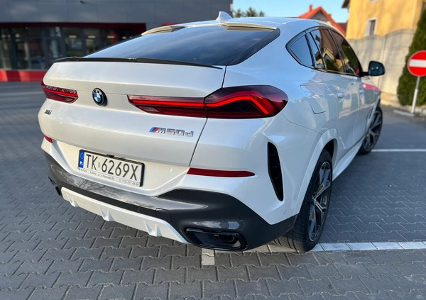 BMW X6 cena 395000 przebieg: 58000, rok produkcji 2020 z Chmielnik małe 781